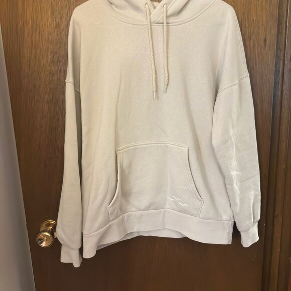 LazyPants Cream Hoodie Top - Picture 1 of 3